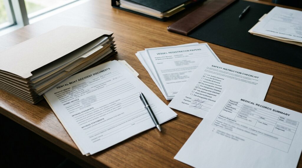 Rental Boat Accident Claims in New York: Liability, Evidence, and Insurance New York rental boat accident claim documents