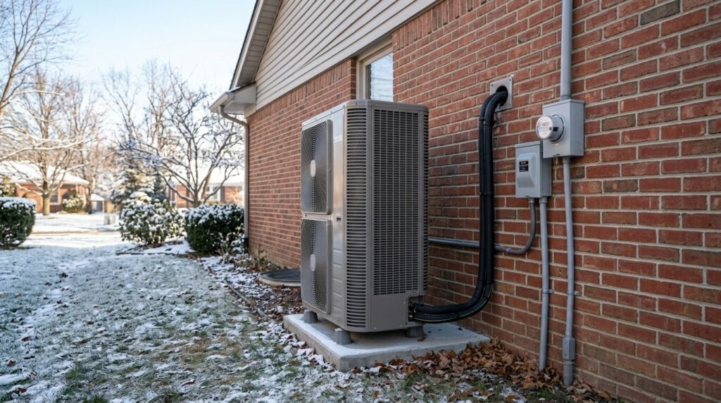 Why Dexter Residents Are Upgrading to Heat Pumps Cold-climate heat pump installed at a Dexter Michigan home